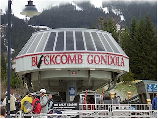 [ blackcomb gondola in whistler ]