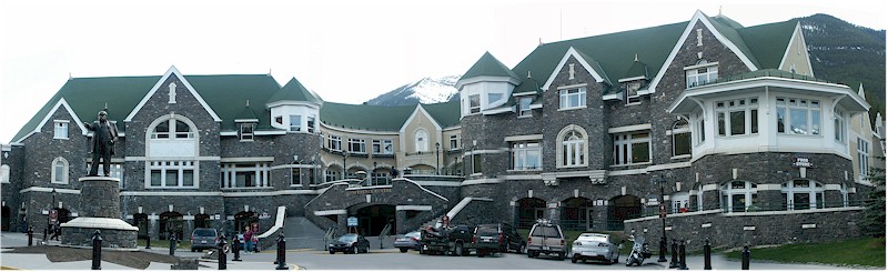 [ conference center at fairmont springs hotel in banff ]