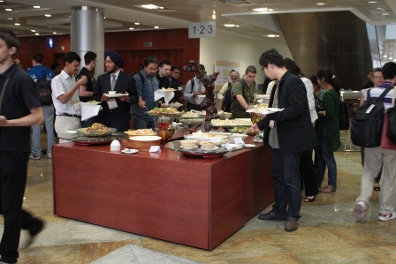 lunch im hyderabad international convention center