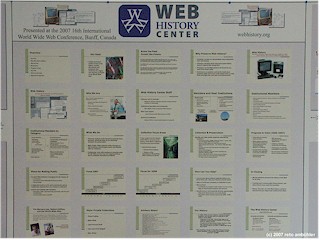 [ portrait of the web history center ]